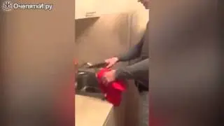 Проверка на прочность нового ножа
