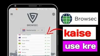 Browsec VPN Kaise Use Karein | How to Use Browsec Fast Secure VPN Proxy App