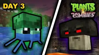 The Plants VS Zombies Minecraft Mod Added NEW Plants!