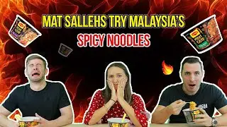 Mat Sallehs Try Malaysia's Spicy Noodles