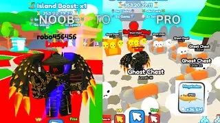 I got INF clicks and SECRET NEW pet - Noob To Pro (clicker masters)