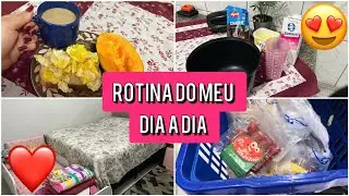 ROTINA DE DONA DE CASA , TAREFAS DO DIA , FIZ BOLO E FUI NO MERCADO