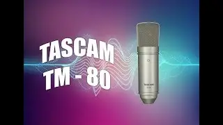 TASCAM TM-80 Condenser Microphone Review / Demo - And comparison to Rode NT1