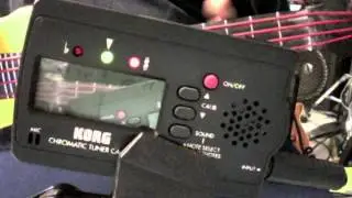 Thunder Red Strings Intonation Test