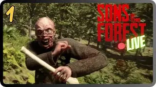 Let's Slay Sons of the Forest - Session 1 (Hard Survival)