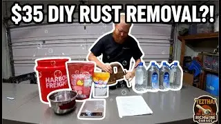 Can $35 and Home Science Replace EvapoRust? Restoring a Frozen Bench Vise With DIY Chemistry