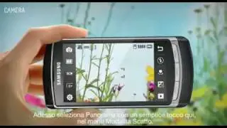 Samsung Omnia HD - Utilizzo della funzione 'Panorama'