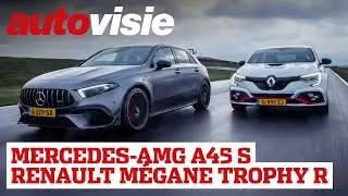 The hottest hatchback? | Mercedes-AMG A45 S vs. Renault Mégane Trophy-R | Autovisie