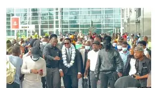 VENÂNCIO MONDLANE chega Á MOÇAMBIQUE NO AEROPORTO E DÁ ENTREVISTA 🇲🇿