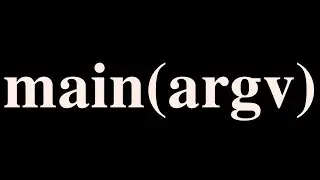 Parsing Command Line Arguments