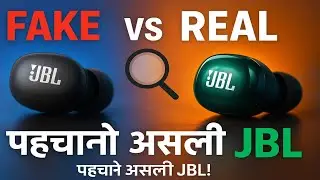 FAKE ❌ vs REAL ✅ JBL Earbuds – 1 मिनट में पहचानो ||🎧 JBL Earbuds Fake vs Real – Full Comparison 2025