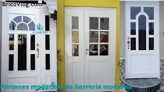 FOTO DE PUERTAS PRINCIPALES EN ALUMINIO