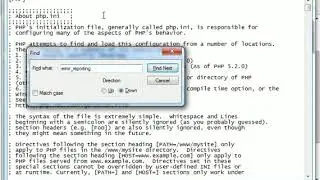 Disable warning in XAMPP