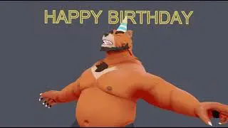 Happy birthday animation