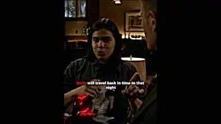 Barry traveled back in time 