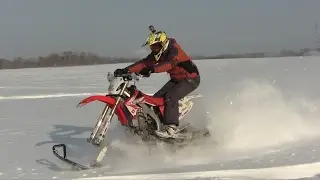 Honda CRF450X & Explorer Snow Kit | Что делать когда мотоксикоз?!