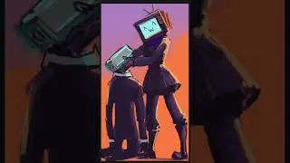 Как нарисовать: ... Тиви Мэна? Тиви Вумэн :D // drawing tv (man) woman!