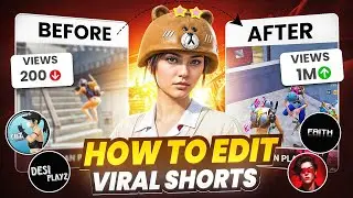 How To Edit BGMI Shorts Video | Grow Gaming Channel Fast!