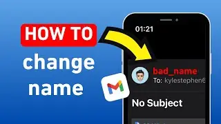 How To Change Gmail Display Name