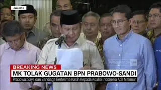 INI DIA PIDATO PRABOWO SETELAH MENERIMA PUTUSAN MK