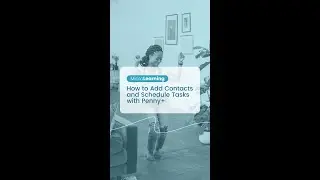 How to Add Contacts & Schedule Tasks with Penny+ | Penny app tutorial