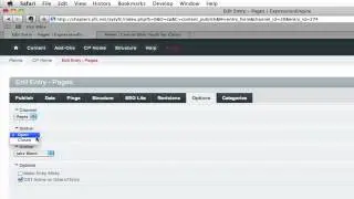 1.8 Temporarily Hide a Page (So it's not Published)