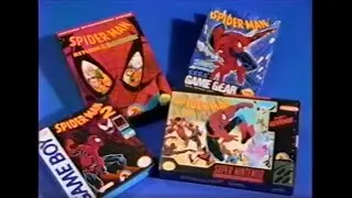 Spider-Man Video Game Commercial (Game Boy, Game Gear, NES, SNES)
