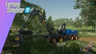 🌲🌲 HOW TO CUT TREES Farming Simulator 22 🌲🌲