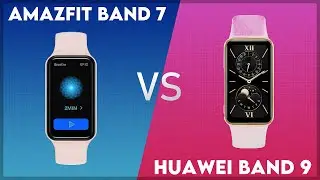 Amazfit Band 7 vs Huawei Band 9 Comparison