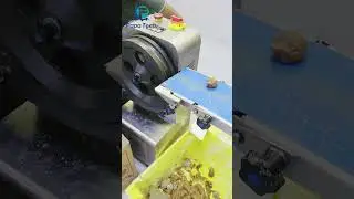 Stuffed protein ball-making machine #shorts