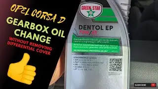 Opel Corsa d gearbox oil change without remove differential cover