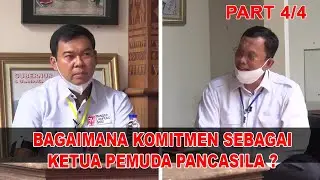 KOMITMEN SEBAGAI KETUA PEMUDA PANCASILA. Bincang Bang Aca Bersama Rycko Menoza Part 4/4