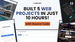 5 Portfolio-Ready Projects for Beginners | Beginner to Advanced Web Development Course (2025)