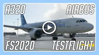 Microsoft Flight Simulator 2020 Flight with the Airbus A320 Neo