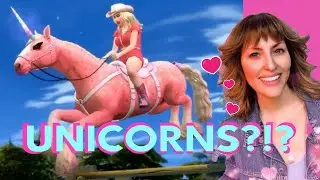 💚 The Sims 4 Horse Ranch: UNICORNS?!?