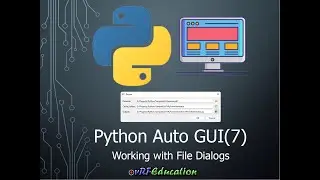 Python Auto GUI (7) – File Dialogs with 1 Line of Code in PyQt