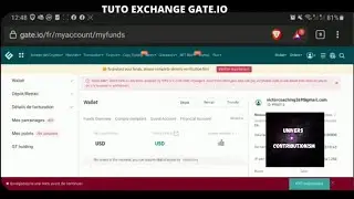 TUTO - Gate.io - Wallet