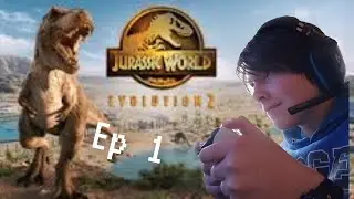 Jurassic World Evolution 2 ep 1 #ps5 #norsk #gaming #jurrasicworldevolution2 #dinosaur #video