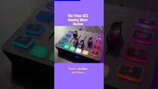 Tiny Portable Audio Mixer With Rgb Lighting!