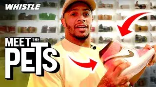 Raiders Johnathan Abram Shows Off His CRAZY Sneaker Collection & AWESOME Dog!