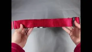 Широкий ошейник для больших собак Classic Red Collar 40mm x 50-80cm