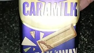 I EAT CADBURY CARAMEL KITKAT CHOCOLATE