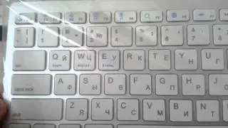 BK3001BA Bluetooth Wireless Russian Keyboard Aluminum Alloy / ABS Computer Peripheral