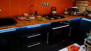 Декоративная подсветка на кухне. Ардуино проект.
