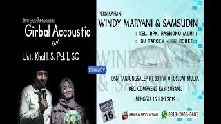 LIVE STREAMING :: ARJUNA PRODUCTION :: PERNIKAHAN WINDY MARYANI & SAMSUDIN