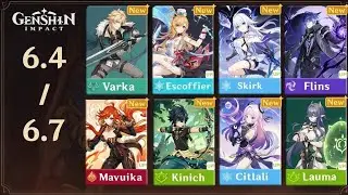 BIG CHANGES! 6.4-6.7 BANNERS REVEALED – Genshin impact