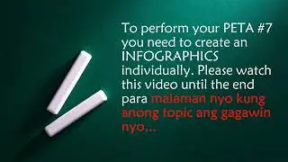 INFOGRAPHICS ASSIGNED TOPIC FOR GRADE 11 | EMPTECH