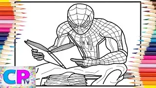 Spiderman Reads Books/Spiderman Coloring Pages/@coloringpagestv JJD - A New Adventure [NCS Release]
