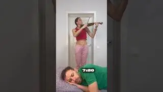 When she wakes up early Funny family real life 