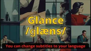 Glance meaning with 5 examples